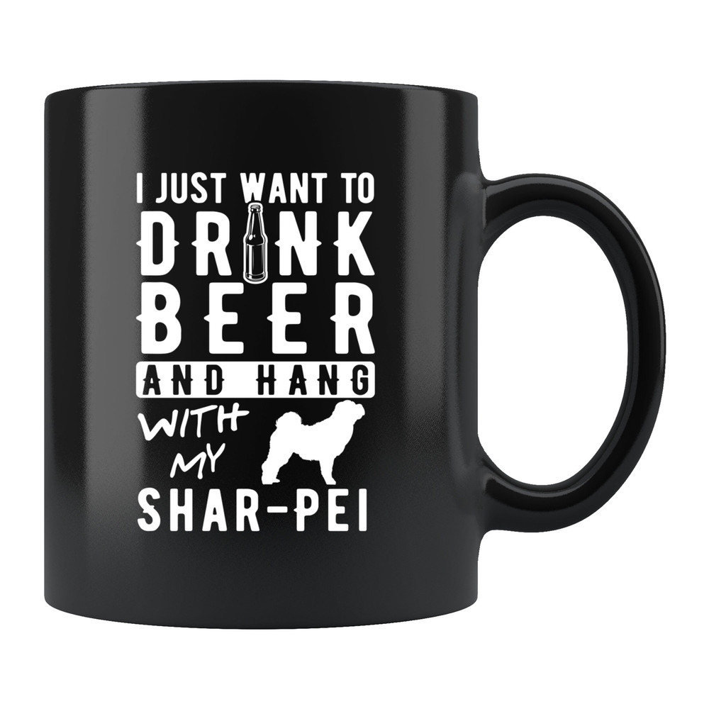 Shar Pei Mug Shar Pei Gift Shar Pei Beer Mug Dog Lover Mug Dog Lover Gift Dog Mug Dog Owner Gift Shar Pei Coffee Mug - 1.jpg
