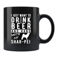 shar pei mug, shar pei gift, shar pei beer mug