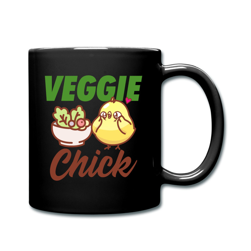 Vegetarian Mug Vegan Mug Vegan Gift Vegan Coffee Cup Vegetarian Gift Gift For Vegetarian Birthday Gift Black Mug - 1.jpg