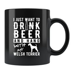 welsh terrier mug, welsh terrier gift, welsh terrier beer mug