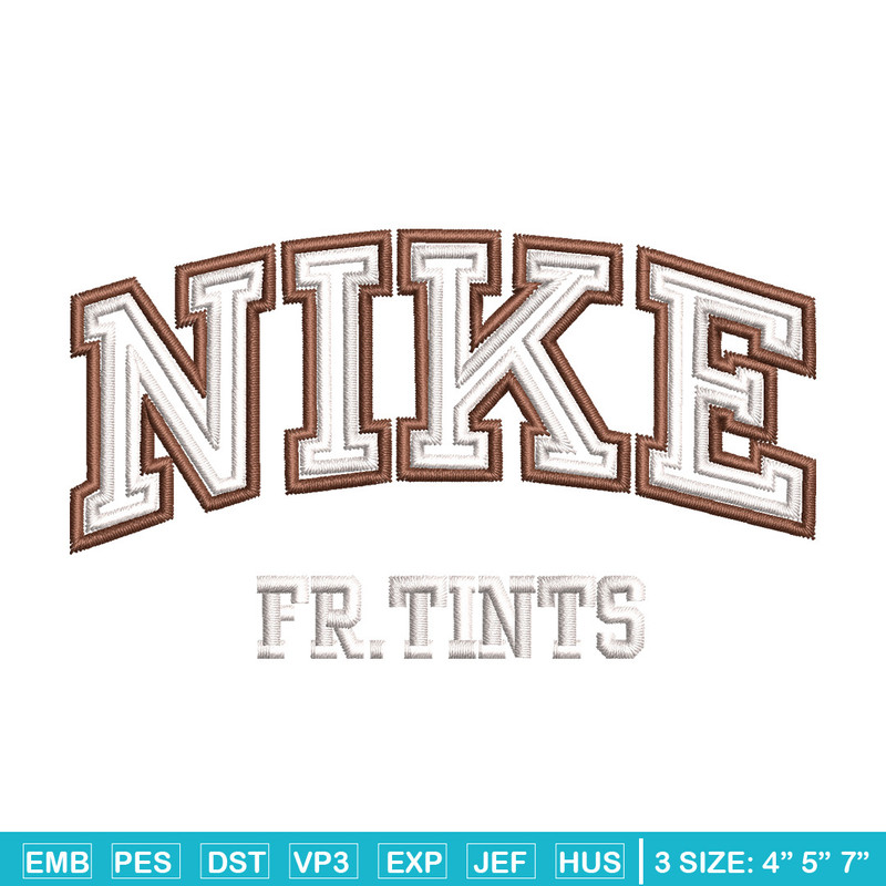 Nike fr tints embroidery design, Nike embroidery, Nike design, Embroidery shirt, Embroidery file,Digital download.jpg