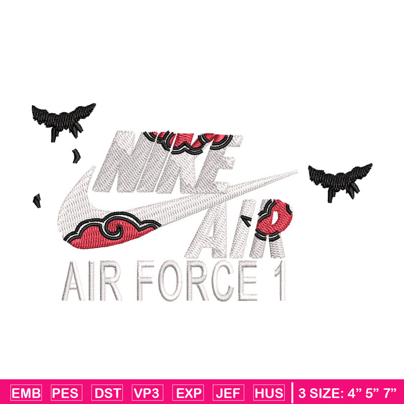 Nike itachi embroidery design, Naruto embroidery, Nike design,Embroidery file,Embroidery shirt,Digital download.jpg