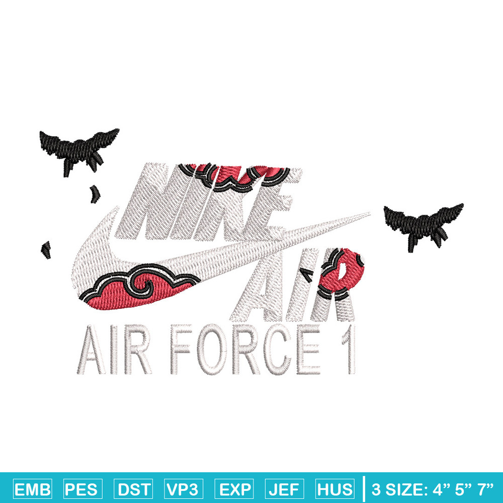 Nike itachi embroidery design, Naruto embroidery, Nike design,Embroidery file,Embroidery shirt,Digital download.jpg