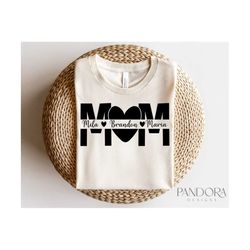 Mom Svg, Mom Svg Cut File for Cricut, Mother's Day Svg, Silhouette Eps Dxf Shirt Design, Mama Svg Mom Life Svg Funny Mom