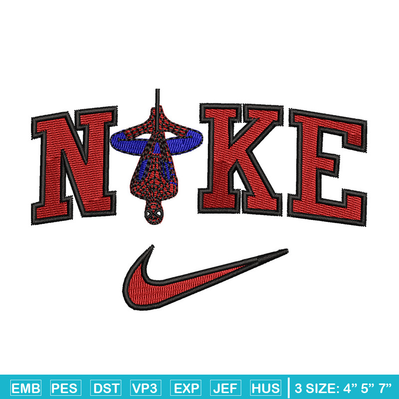 Nike spiderman embroidery design, Spiderman embroidery, Nike design, Embroidery shirt, Embroidery file, Digital download.jpg