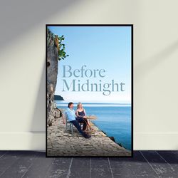 before midnight movie poster print, wall art, room decor, home decor, art poster for gift, living room decor