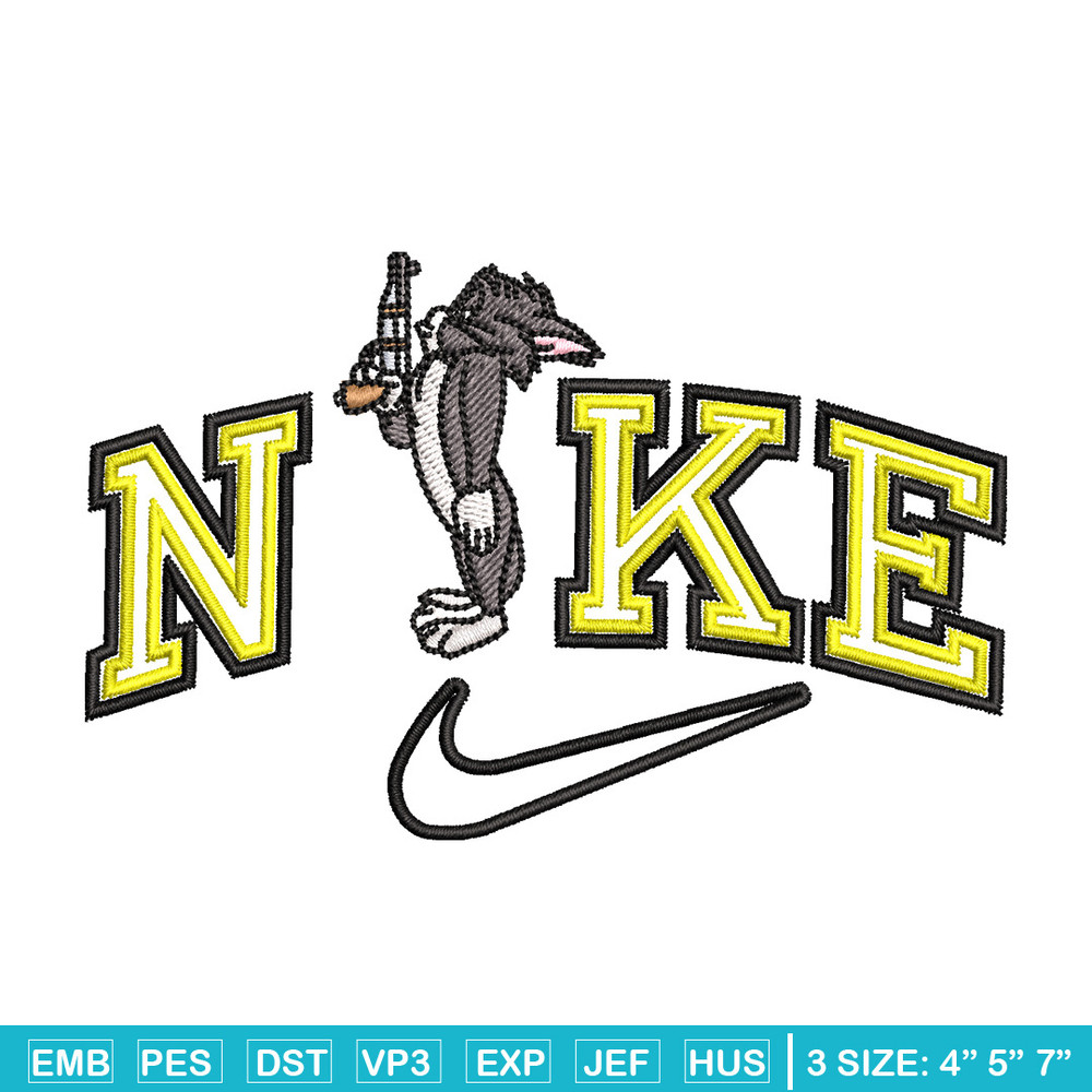 Nike tom gun embroidery design, Tom and jerry embroidery, Nike design,Embroidery file,Embroidery shirt,Digital download.jpg