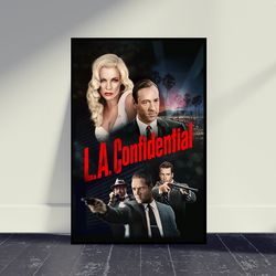 la confidential movie poster wall art, room decor, home decor, art poster for gift, vintage movie poster, movie print