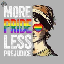 more pride less prejudice lgbt gay proud ally pride month sublimation png download