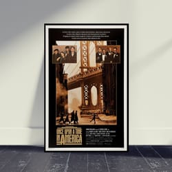 once upon a time in america movie poster, wall art, room decor, home decor, art poster for gift, living room decor.jpg