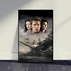 pearl harbor 2001 movie poster, wall art, room decor, home decor, art poster for gift, living room decor, vintage retro