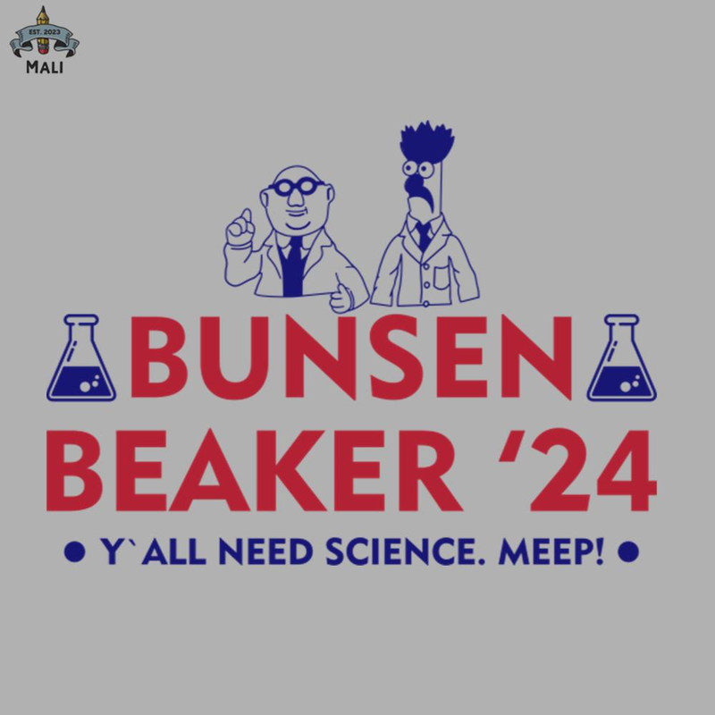 ML0607745-Muppets Show Lab Bunsen Beaker For 2024 Funny Sublimation PNG Download.jpg