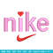 Nike x pink embroidery design, Nike embroidery, Nike design, Embroidery shirt, Embroidery file, Digital download.jpg