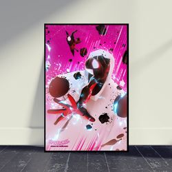 spider-man across the spider-verse 2023 movie poster wall art, room decor, living home decor, art poster for gift, movie