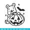 Pooh pumpkin embroidery design, Pooh embroidery, Embroidery file, Embroidery shirt, Emb design, Digital download.jpg