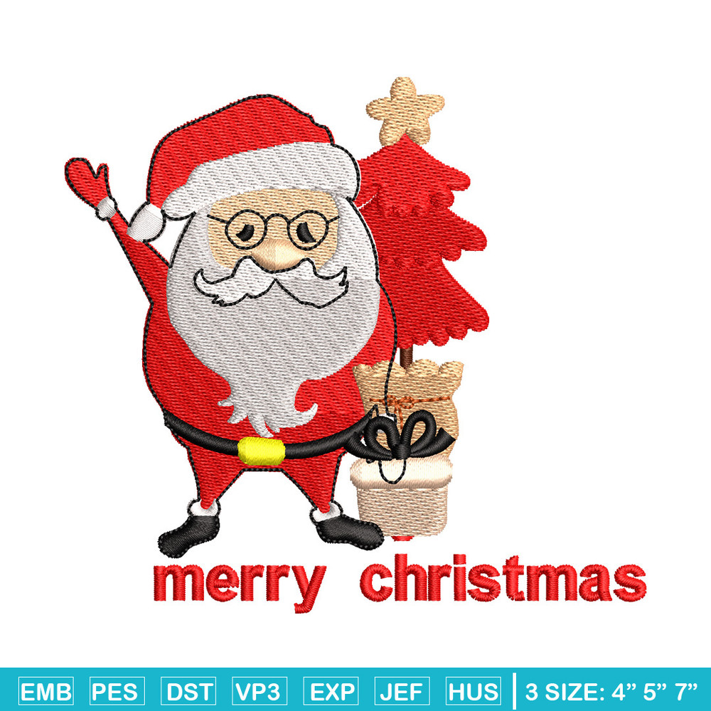 Satan red embroidery design, Chrismas embroidery, Embroidery file, Embroidery shirt, Emb design,Digital download.jpg