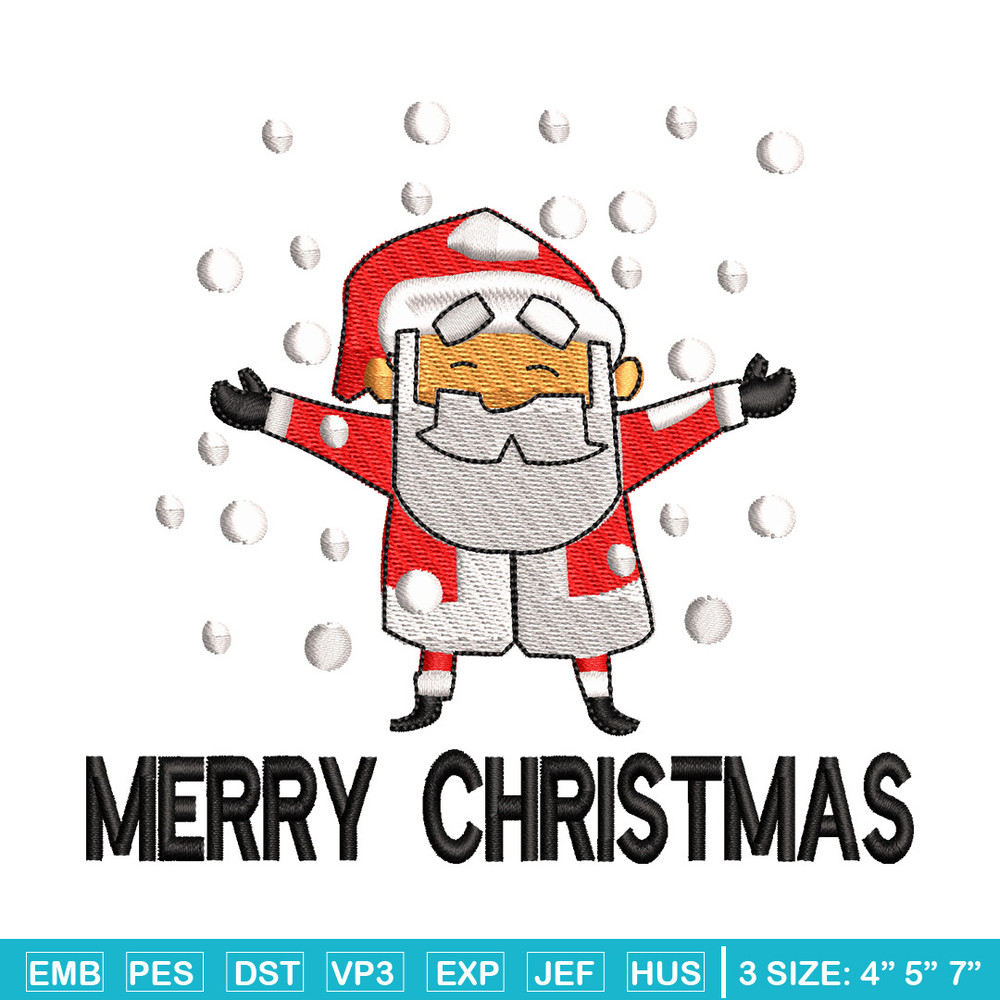 Satan snow embroidery design, Chrismas embroidery, Emb design, Embroidery shirt, Embroidery file, Digital download.jpg