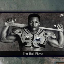 Bo Jackson Poster ,Art Print Baseball Ball Player The, No Framed, Gift