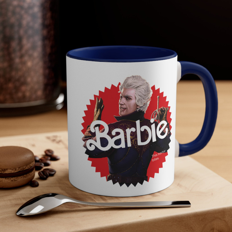 Astarion Barbie Baldurs Gate 3 mug, Baldur's Gate 3 mug, Video Game mug, Outdoor Adventure mug, Game mug for Kids - 5.jpg