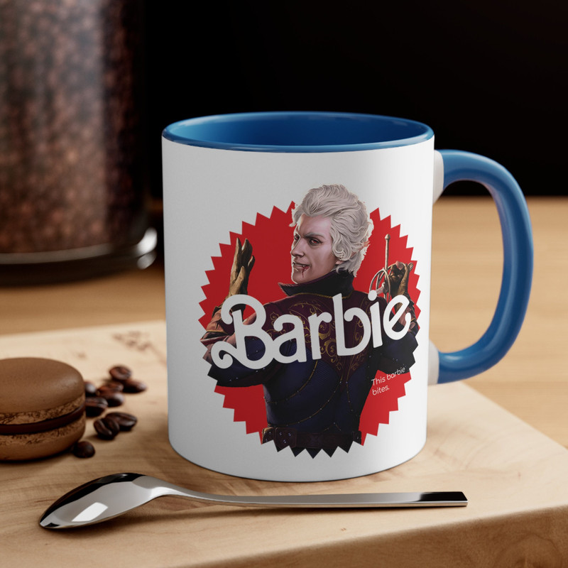 Astarion Barbie Baldurs Gate 3 mug, Baldur's Gate 3 mug, Video Game mug, Outdoor Adventure mug, Game mug for Kids - 8.jpg