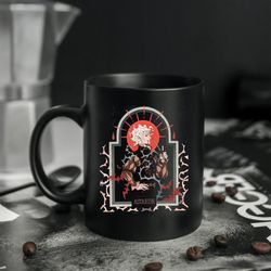 astarion fanart retro vintage mug, astarion art mug, astarion universe mug