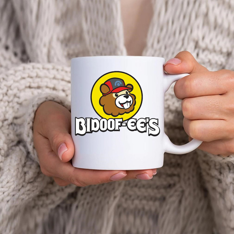 Bidoof-ee's Mug, 11oz And 15oz Ceramic Mug, Campfire Mug, Color Changing Mug, Coffee Tumbler - 2.jpg