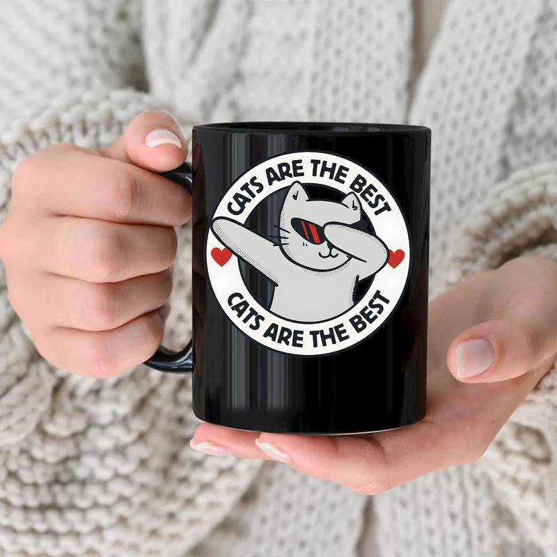 Cats Are The Best Cats Are The Best Mug, Cats Are the Best Coffee Mug White, Funny Coffee-tea Mug the Best Cats Are All Cats, Cats Best Mug - 2.jpg