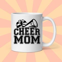 cheer mom mug, cheer mama mug, cheerleader mug