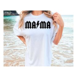 comfort colors mama t-shirt, rocker mama shirts, mom shirts, mother's day gift shirt, gift for mom, country music mama s