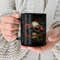 Skull with Roses Mug, Gothic Dead Skull Steampunk Art Mug, Skeleton Mug - 3.jpg