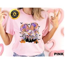 disney halloween watercolor princess castle shirt, halloween castle shirt, halloween disney princess trip tee, halloween