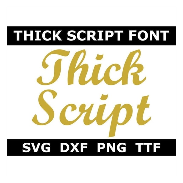 Fancy Script Jud Script Font SVG TTF, Fancy Script Font Alphabet, Thick Scri - Inspire ...