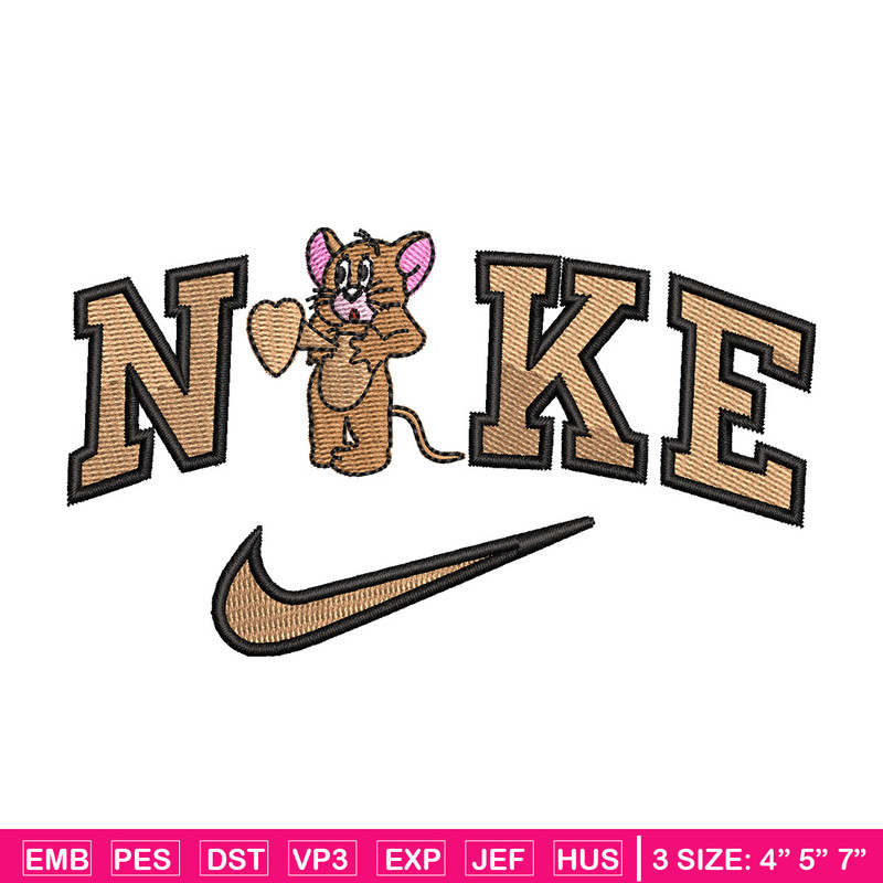 Nike jerry embroidery design, Jerry embroidery, Nike design, Embroidery shirt, Embroidery file, Digital download.jpg