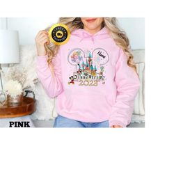 disney trip 2023 sweatshirt, disney vacation matching hoodie, disneyworld 2023 family name shirt, disney gift shirt, fir