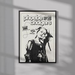 Phoebe Bridgers Poster  Music Poster  Wall Art  Wall Decor