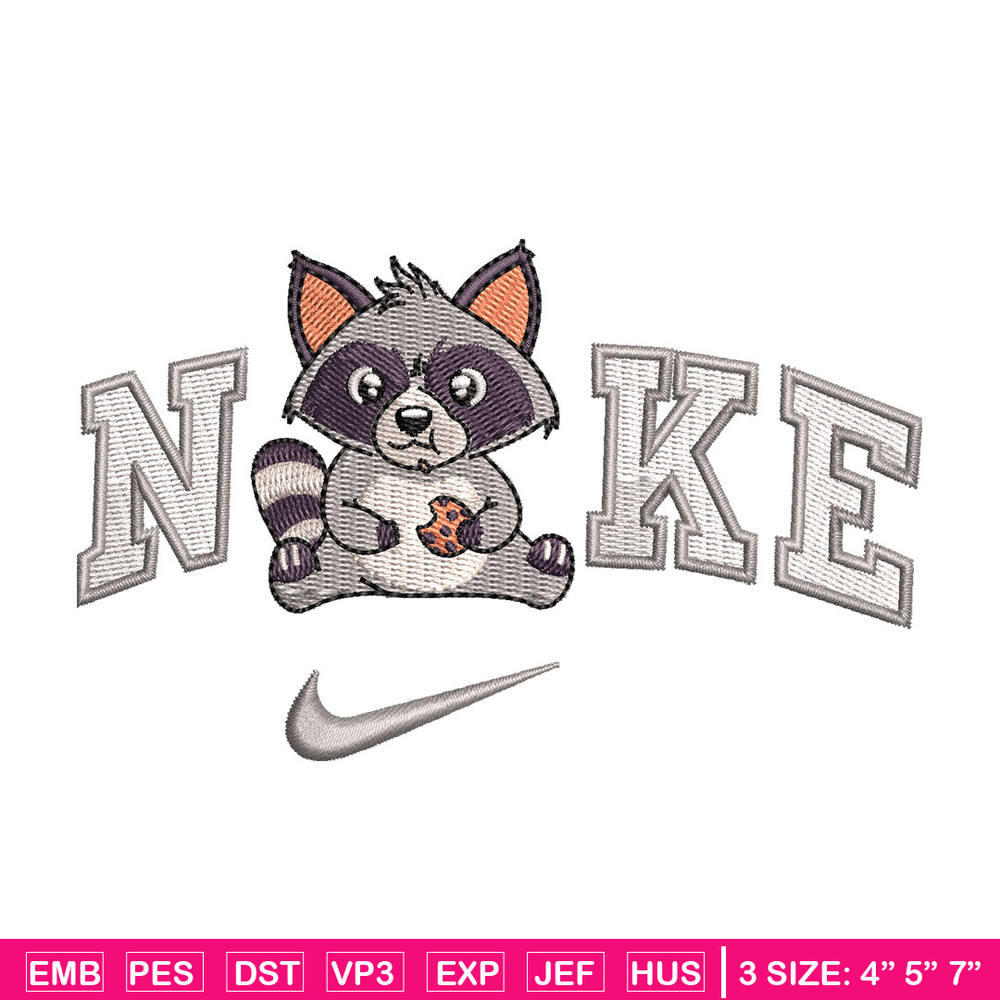 Nike squirrel embroidery design, Squirrel embroidery, Nike design, Embroidery shirt, Embroidery file, Digital download.jpg