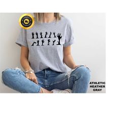 halloween zombie hands shirt, zombie fingers shirt, halloween zombie gift, zombie shirt, funny halloween shirt, hallowee