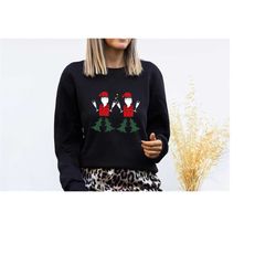 funny santa sweatshirt, ugly christmas hoodie, christmas sweater, santa claus sweat, christmas party sweater, funny chri