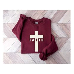 faith sweatshirt, christian sweatshirt, bible verse shirt, religious sweater, love and grace shirt, believe shirt, verti