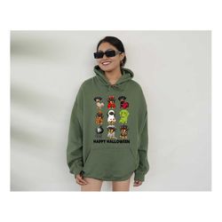 dachshund ghost sweatshirt, halloween dog sweater, spooky season crewneck, dog lover gift fall t-shirt, dachshund mom sh