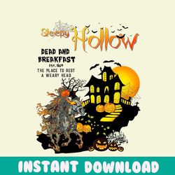 sleepy hollow halloween dead and breakfast png download