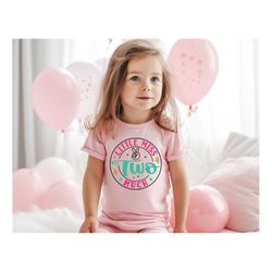 2nd birthday toddler shirt, little miss two much shirt, 2nd birthday toddler shirt, second birthday natural toddler t-sh