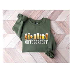 Oktoberfest Sweatshirt, Drinking Shirts, Gift for Beer Lover, German Oktoberfest Sweater, Prost Sweatshirt, Drinking Tea