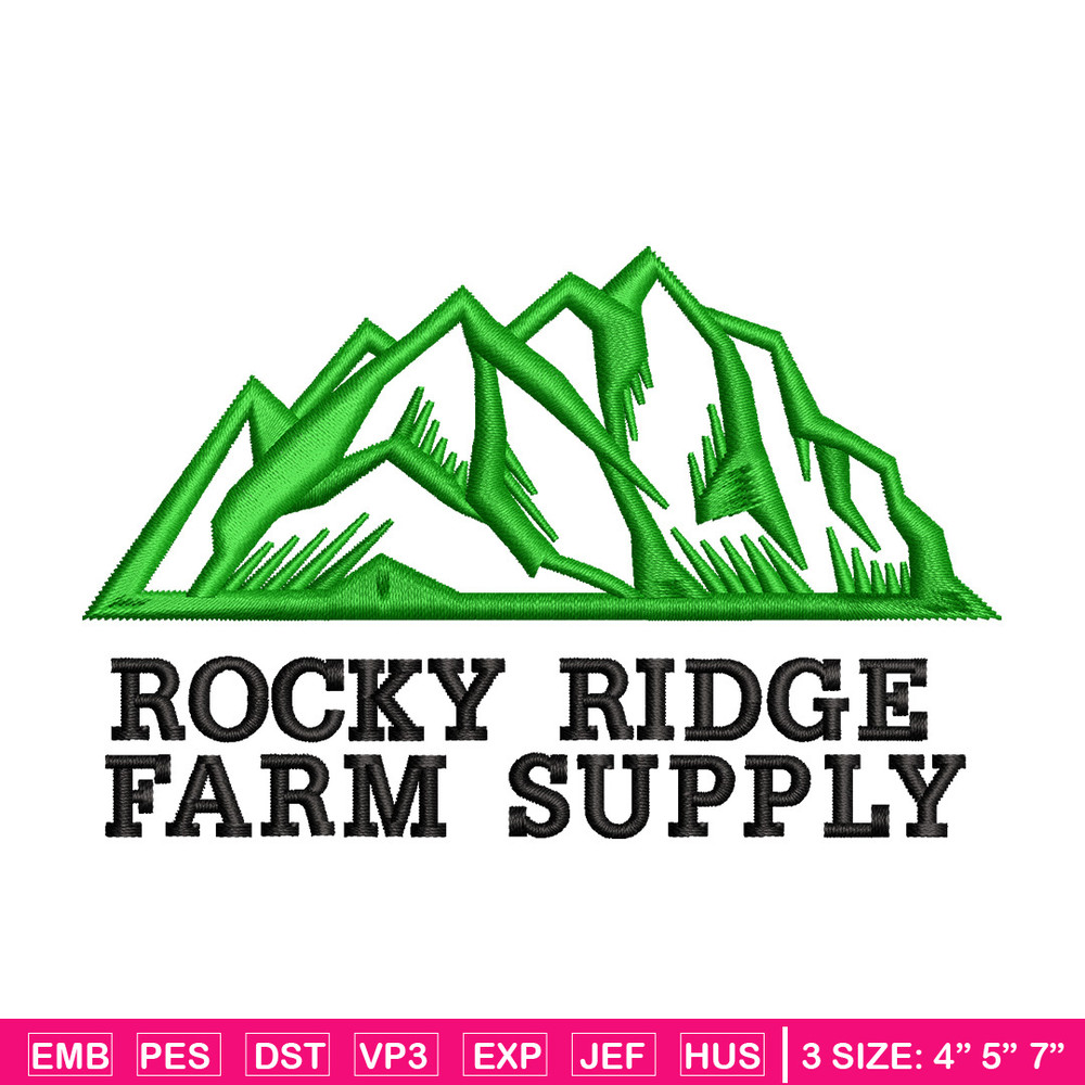 Rocky ridge embroidery design, Rocky ridge embroidery, Emb design, Embroidery shirt, Embroidery file, Digital download.jpg