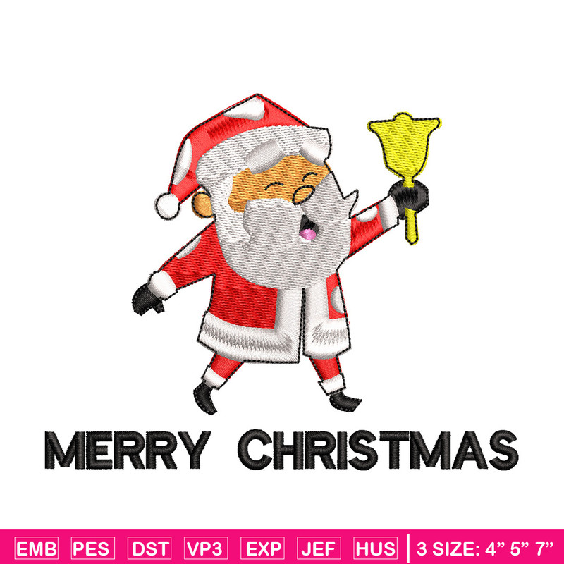 Satan bell embroidery design, Chrismas embroidery, Emb design, Embroidery shirt, Embroidery file, Digital download.jpg