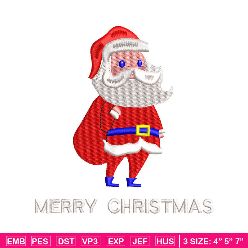 Satan merry embroidery design, Chrismas embroidery, Emb design, Embroidery shirt, Embroidery file, Digital download.jpg