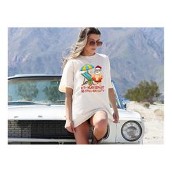 christmas in july shirt, comfort color july t-shirt, naughty santa shirt, funny xmas tee, mid of year shirt, summer vaca