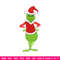 The Grinch embroidery design, Chrismas embroidery, Embroidery file, Embroidery shirt, Emb design, Digital download.jpg