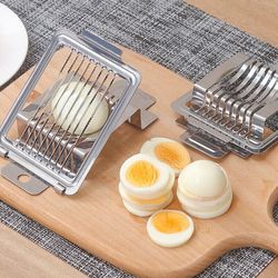 stainless steel multipurpose egg slicer