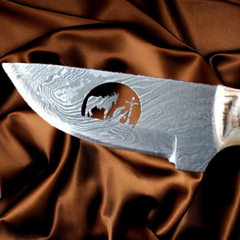 classic american bowie knife